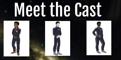 "Meet the Cast" button
