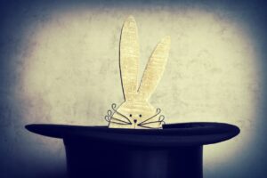 rabbit, cap, cylinder-4103102.jpg